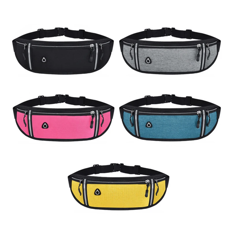 Professional Running Waist Bag, Sports Belt Pouch, Mobile Phone Case, Hidden Pouch, Gym SportsBags, Homens e Mulheres