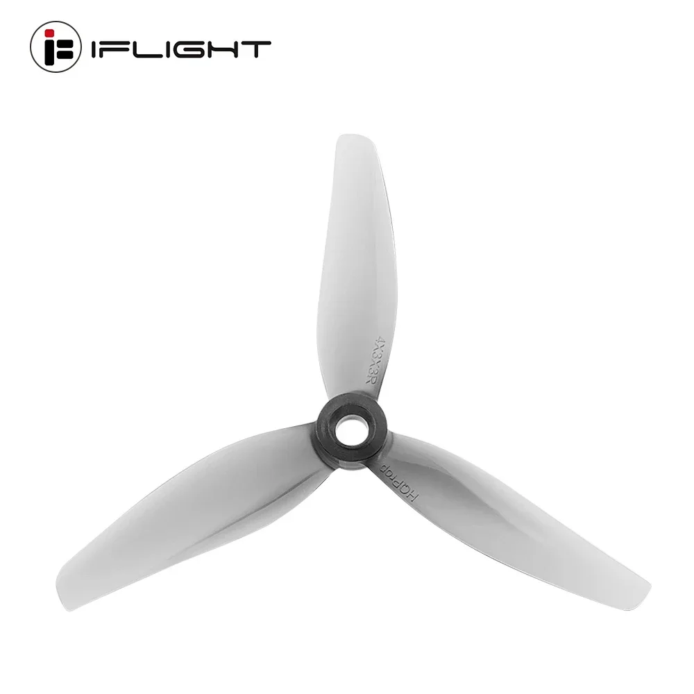 6 pairs HQPROP 4x3x3 Tri-blade Propeller 4030 Prop 4inch Nazgul Evoque F4 For RC DIY FPV Racing Drone