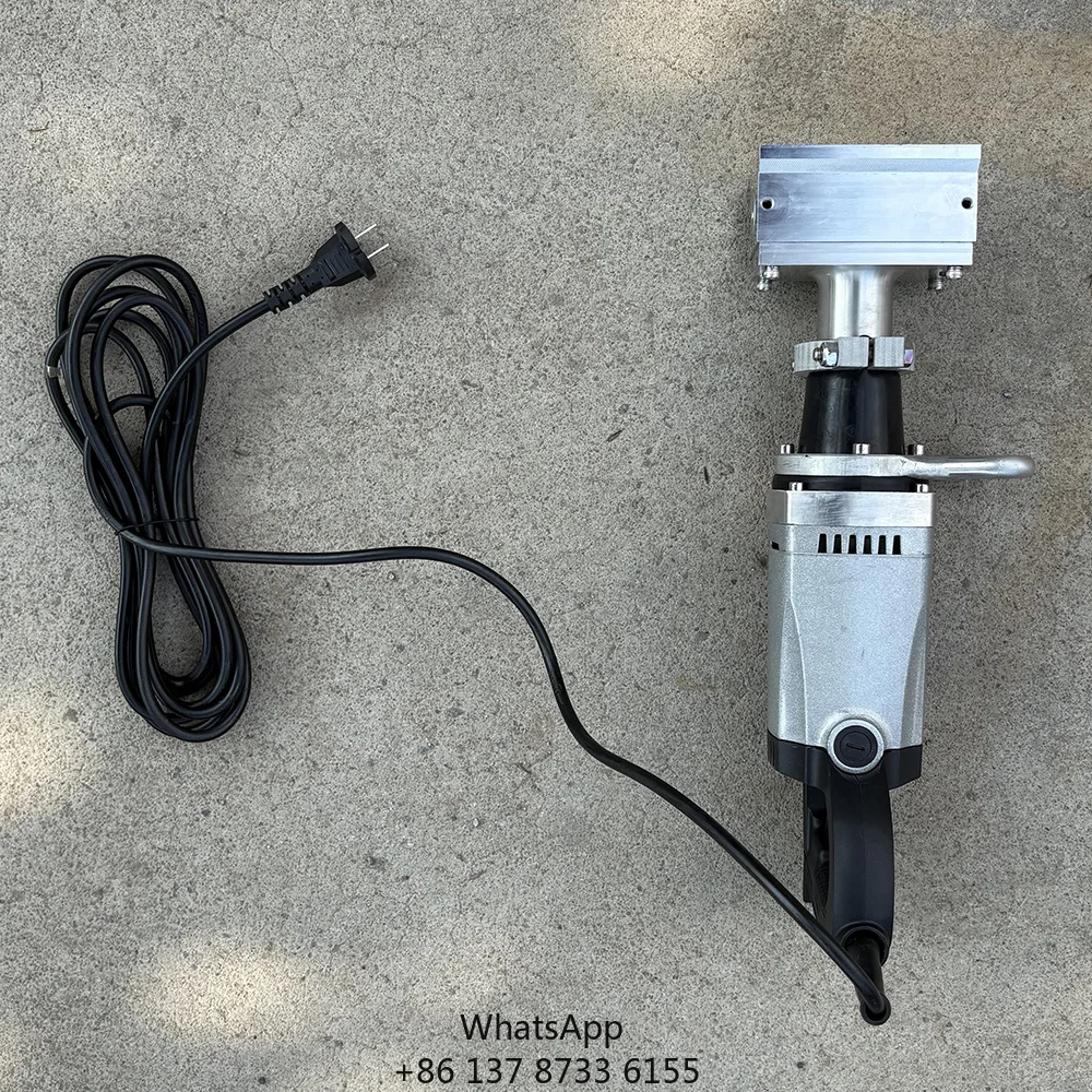 980W Electric Concrete Wall Vibrator With Engine Lightweight Deaeration Shovel And Vibrating Plate 220V