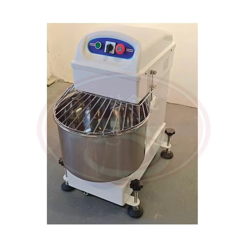 Commercial Industrial Stainless Steel Spiral  Dough Mixer Bakery Electric Powered 5~25kg Dough Mixer