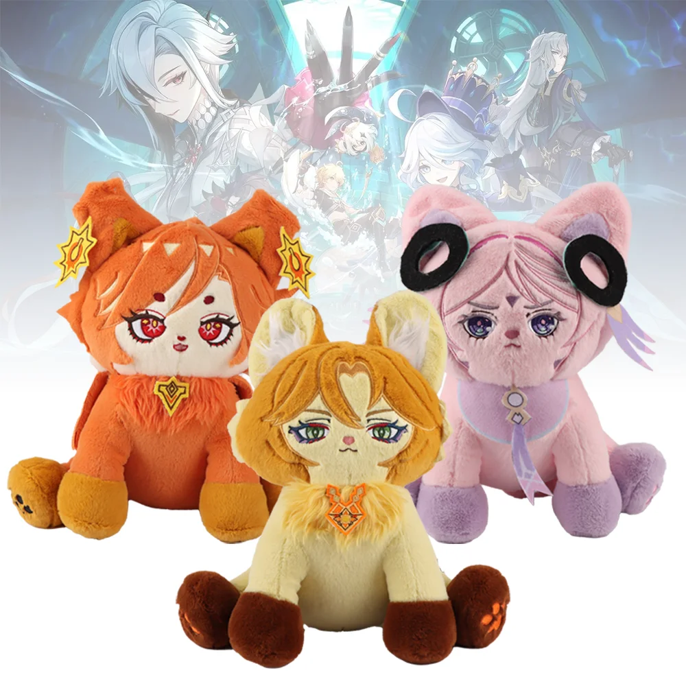 

Kawaii мультяшная плюшевая игрушка аниме популярные игры Genshin Impact Mavuika Citlali плюшевая мягкая игрушка детская кукла подарок на день рождения и Хэллоуин