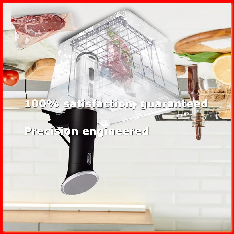 

Sous Vide Cooker Machine 11L Container with Stainless Steel Rack Detachable Dividers Separator-A22U