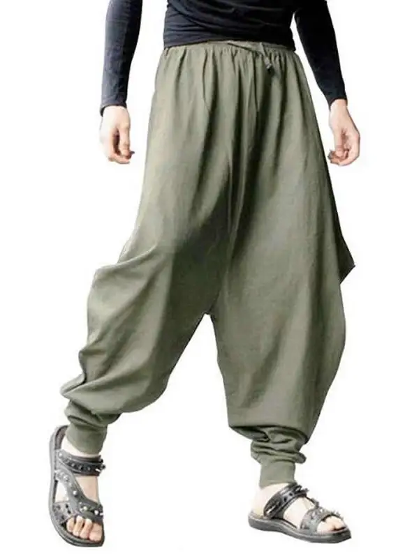

Teen Vintage Harem Pants Color Personali Harlan Trousers Straight Leg mid Waist European Sle Anti-Wrinkle Casual Pants