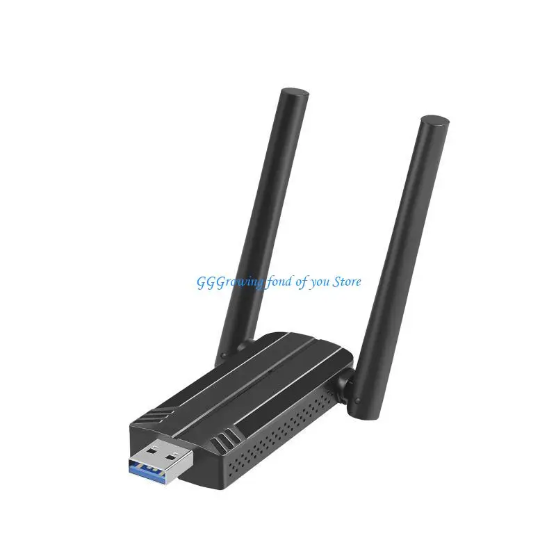 

H9EB Dual Band Wireless USB WiFi Adapter Wi-Fi 6 Card 2.4G 5GHZ 1800Mbps