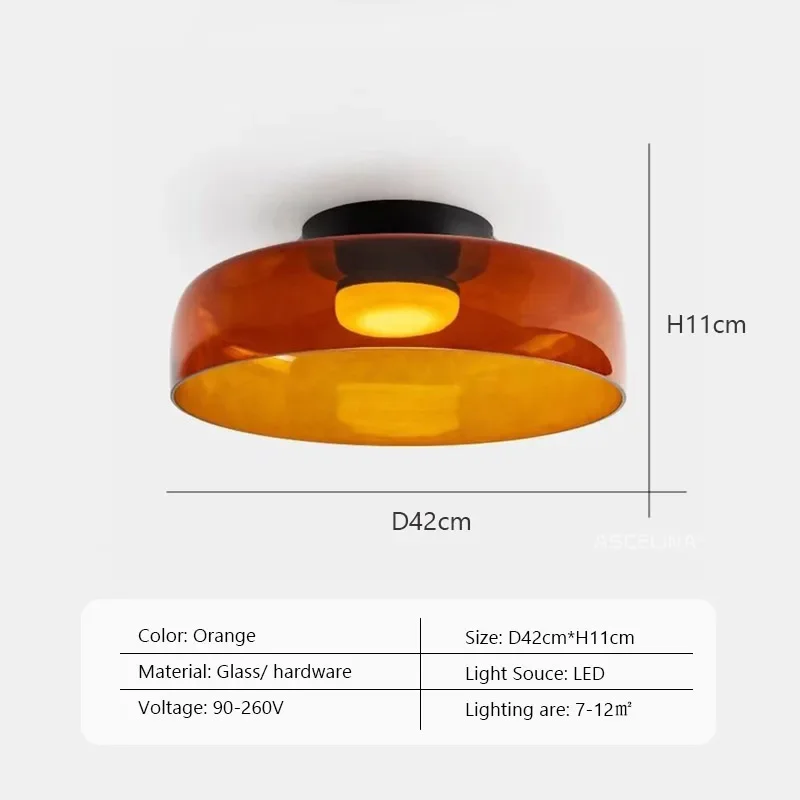 LEVELS Glazen plafondlamp Slaapkamer led Middeleeuwse Kleurrijke lampen voor Restaurant Creatieve Eetkamer slaapkamer decoreren