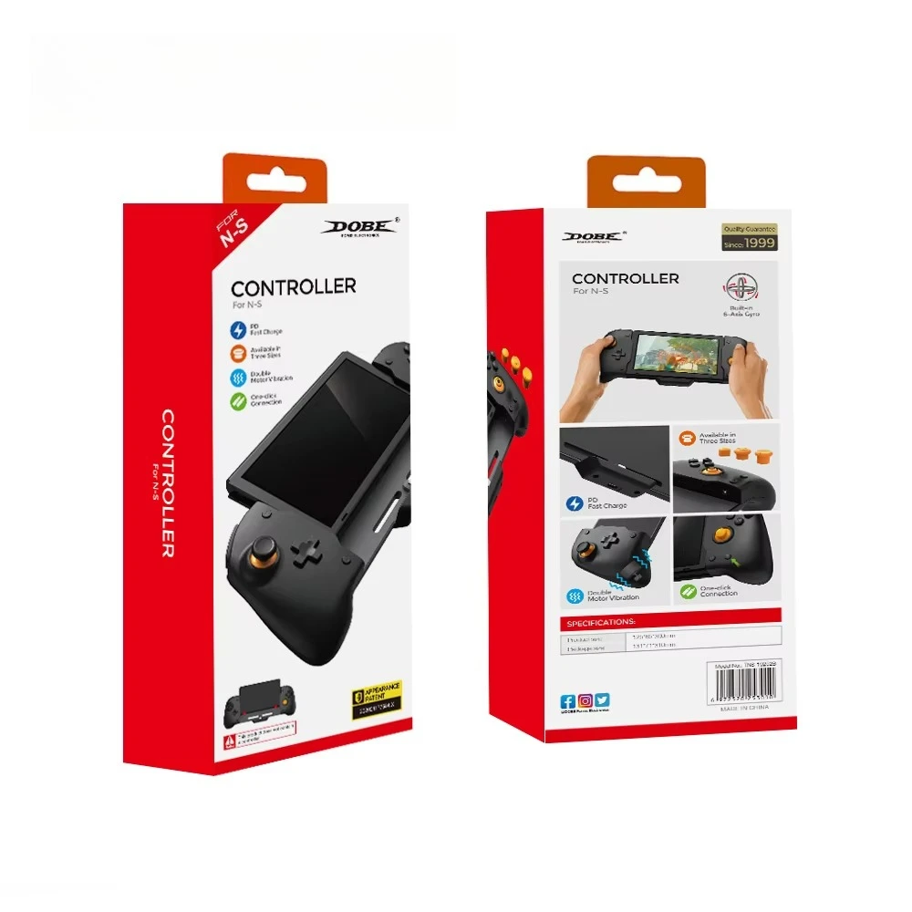 

DOBE wholesale Switch Pro Grip Controller Full-sized Direct plug-in Controller Grip for Switch&Switch OLED