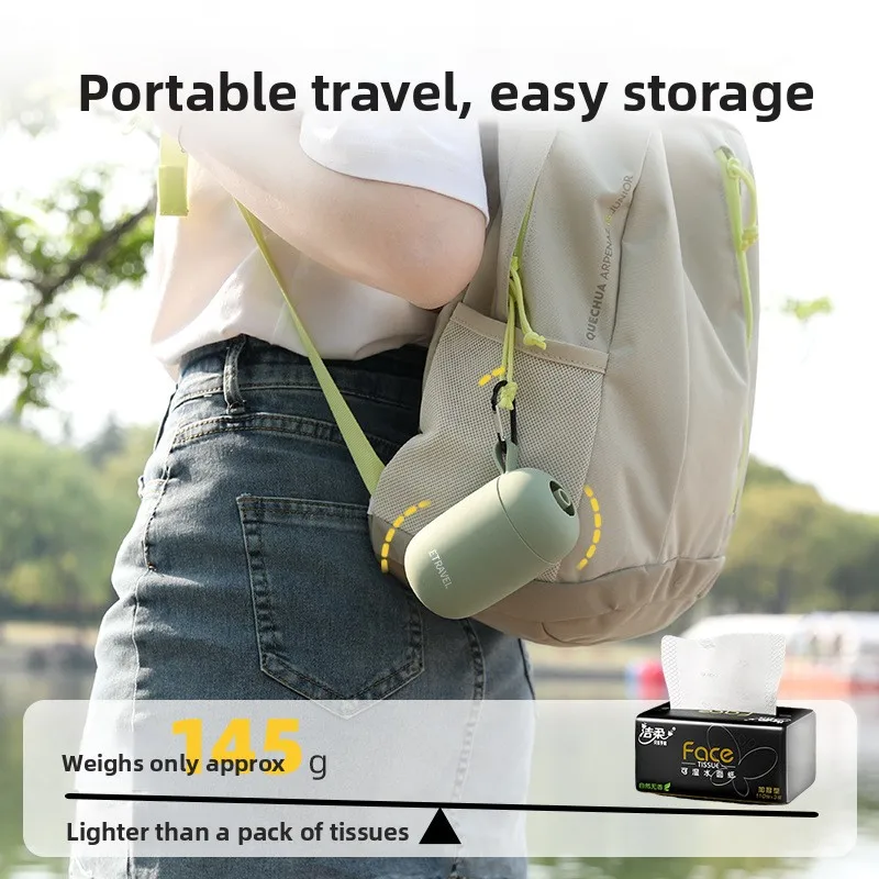 وسادة قابلة للنفخ بالضغط: محمولة للتخييم في الهواء الطلق والمشي لمسافات طويلة والطائرات والقطارات عالية السرعة، وتعزيز ارتفاع الحفلات الموسيقية