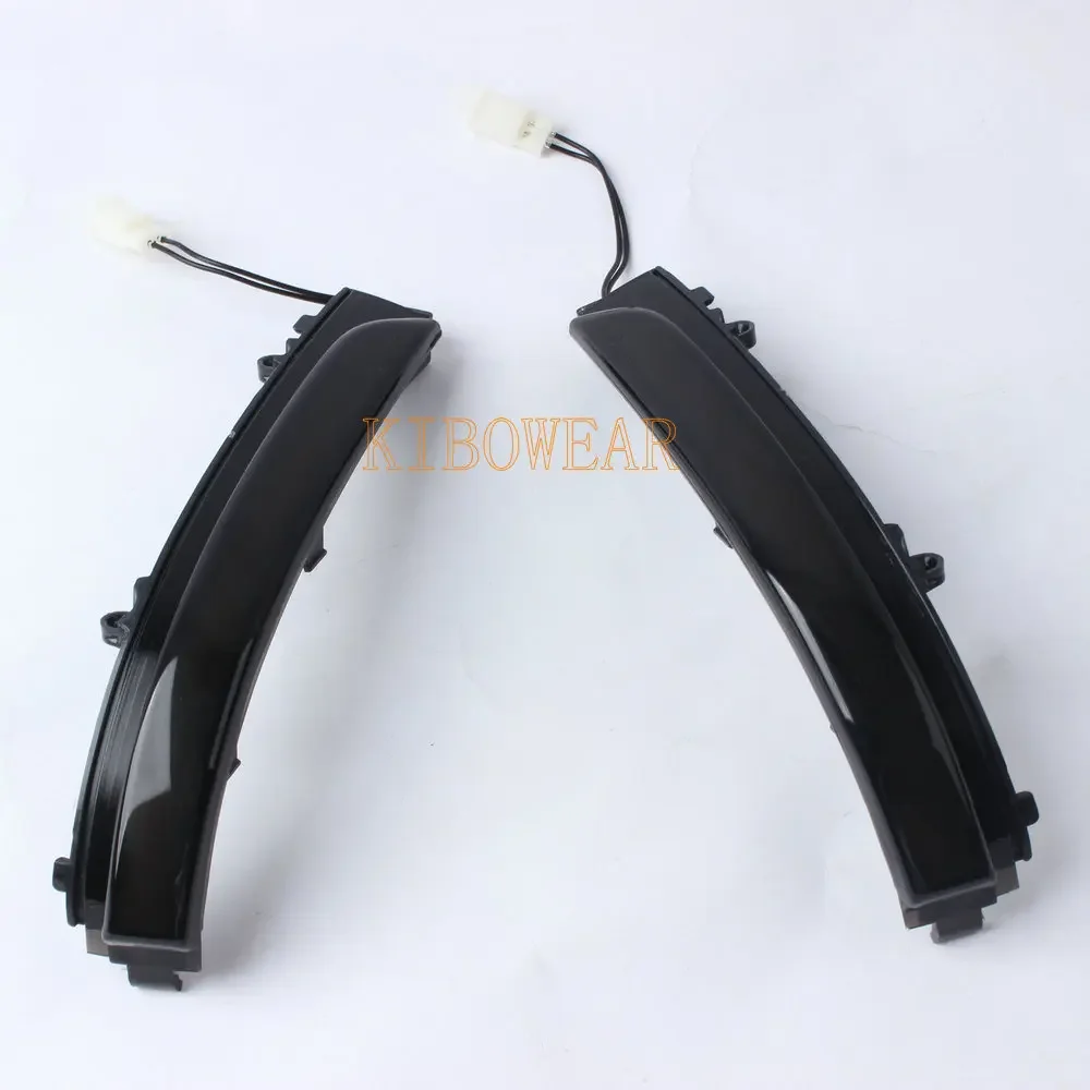 2Pc LED Dynamic Turn Signal Blinker For VW GOL FOX Fusca UP US Vento Mirror Indicator Sequential