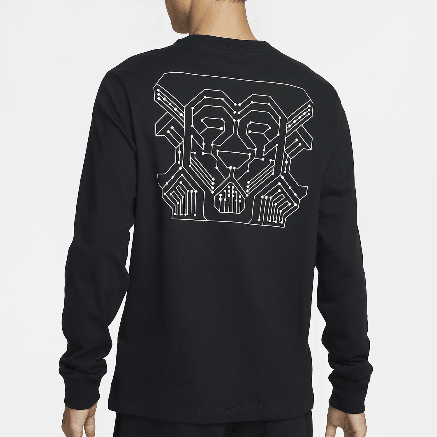 Nike oficial genuino LeBron baloncesto entrenamiento casual manga larga HF6192-010