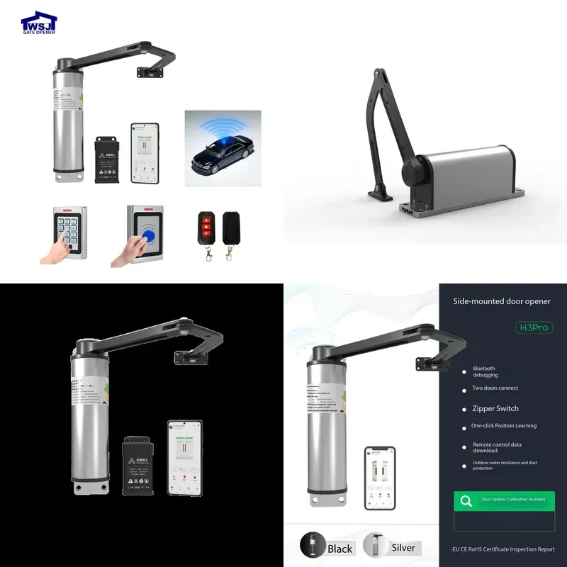 Side Mount Garage Door Opener Overhead Type Residential Automatic Jackshaft Opener with Remote Control