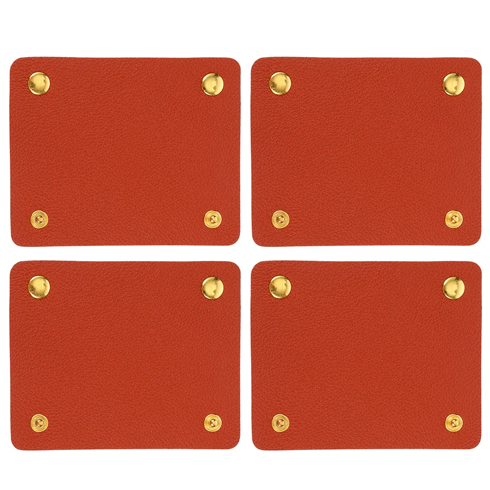 4 قطع من غطاء مقبض حقيبة القماش الخشن مادة البولي يوريثان حماية يد طويلة الأمد للحقائب الثقيلة المحمولة غطاء مقبض PU خفيف الوزن