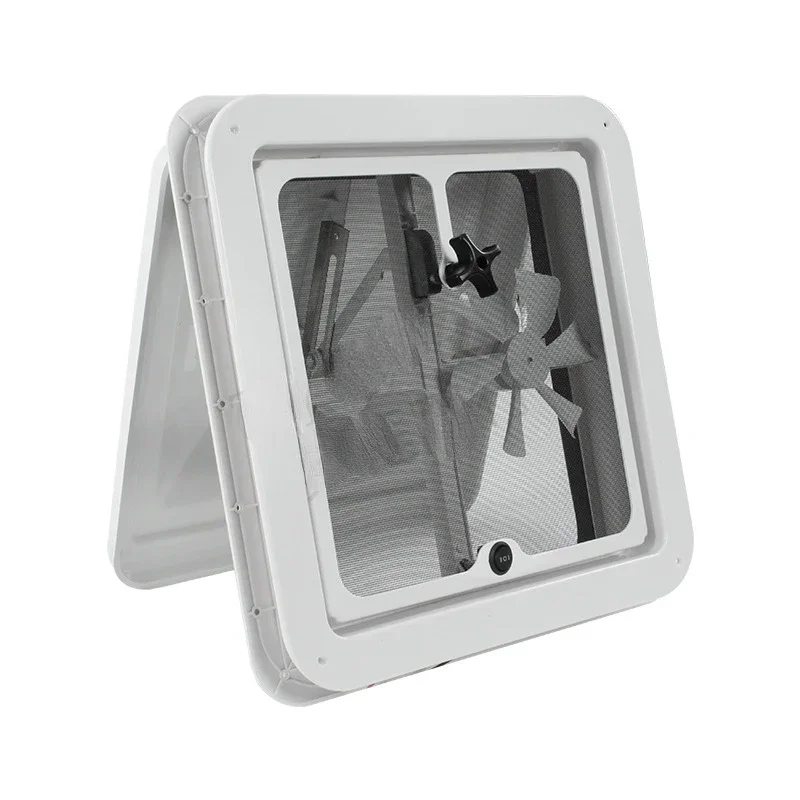 RV Trailer Ventilation Cover Base mit Motor Fan Blade RV Vent Trailer Camping Car Abluftventilator