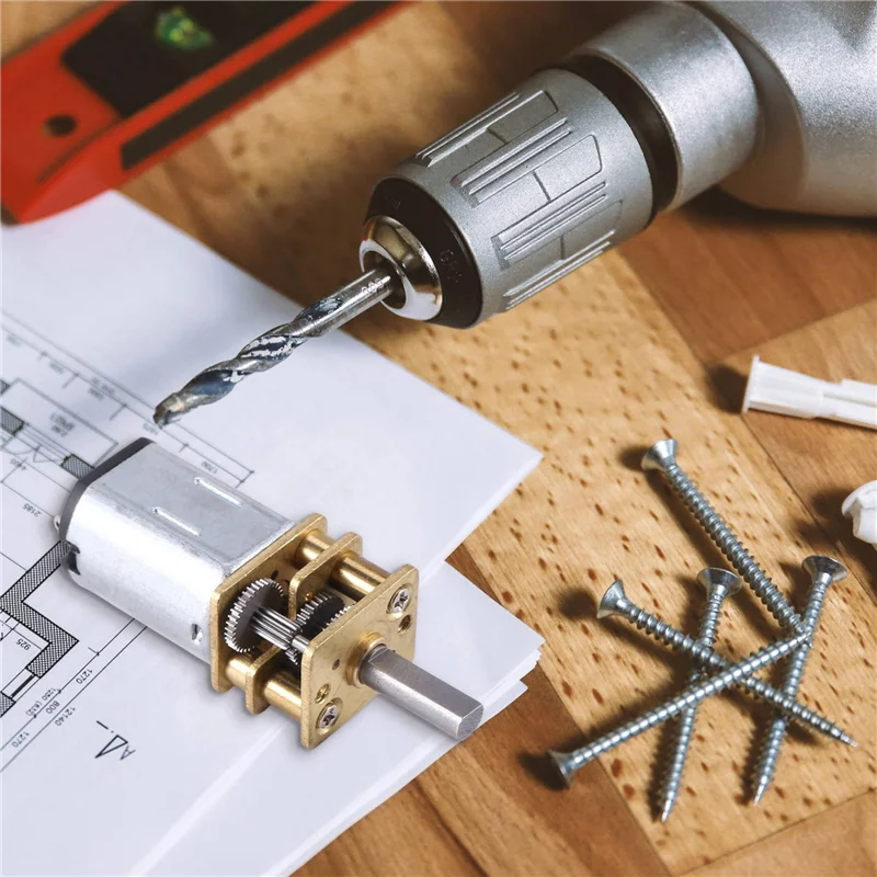 ABJY-Micro-Speed Reduction Motor Mini Getriebe Motor mit 2 Anschlüssen für RC Auto Roboter Modell DIY Motor Spielzeug