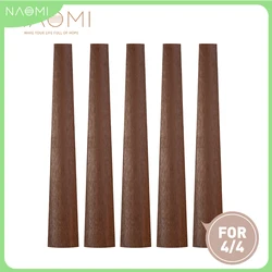 NAOMI 5 PCS Rosewood Violin Fingerboard / Fretboard For 4/4  Acoustic Violin Fiddle Fingerboard Violin Parts Accessories