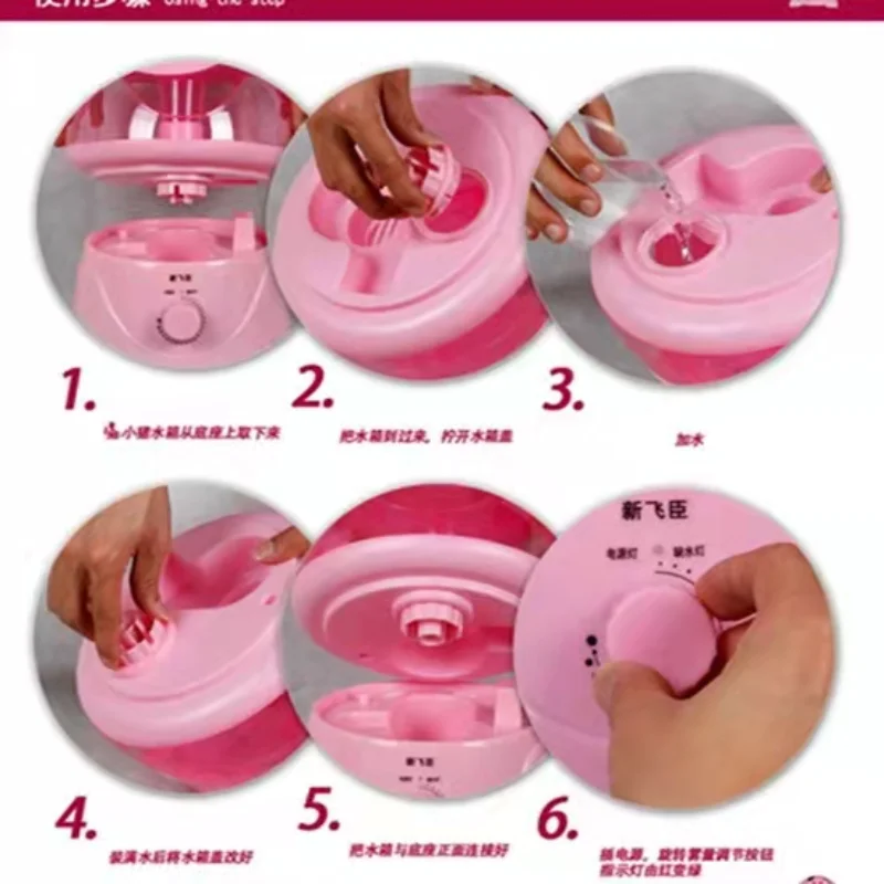 Pelembab Udara Rumah Senyap Kartun Kapasitas Besar, Hiasan