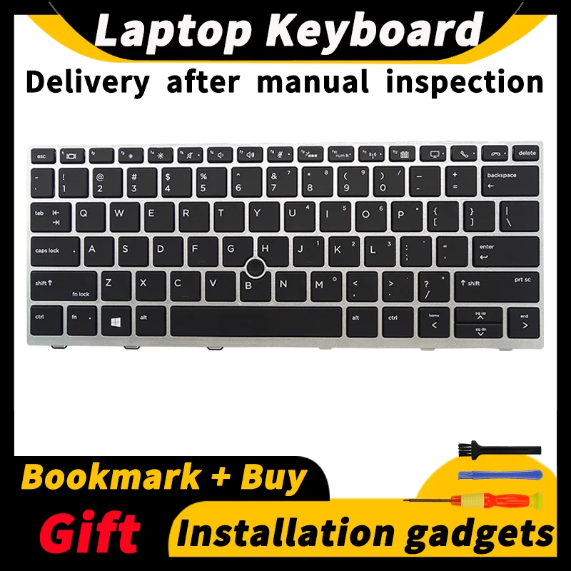 

Laptop Replacement Keyboard for HP EliteBook 830 G5/836 G5/730 G5/735 G5/735 G6