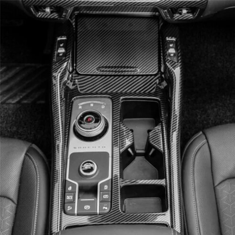 

Carbon Fiber Gear Shift Panel Gear Shift Panel For Kia Sorento MQ4 2020 2021 2022