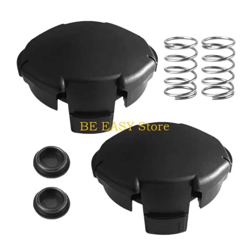 E28F 2Pcs/set X472000070 Trimmer Head Cover Replacement For SRM-225-S03912 SRM-225-S04011 SRM-255-S04113 SRM-25-S89312