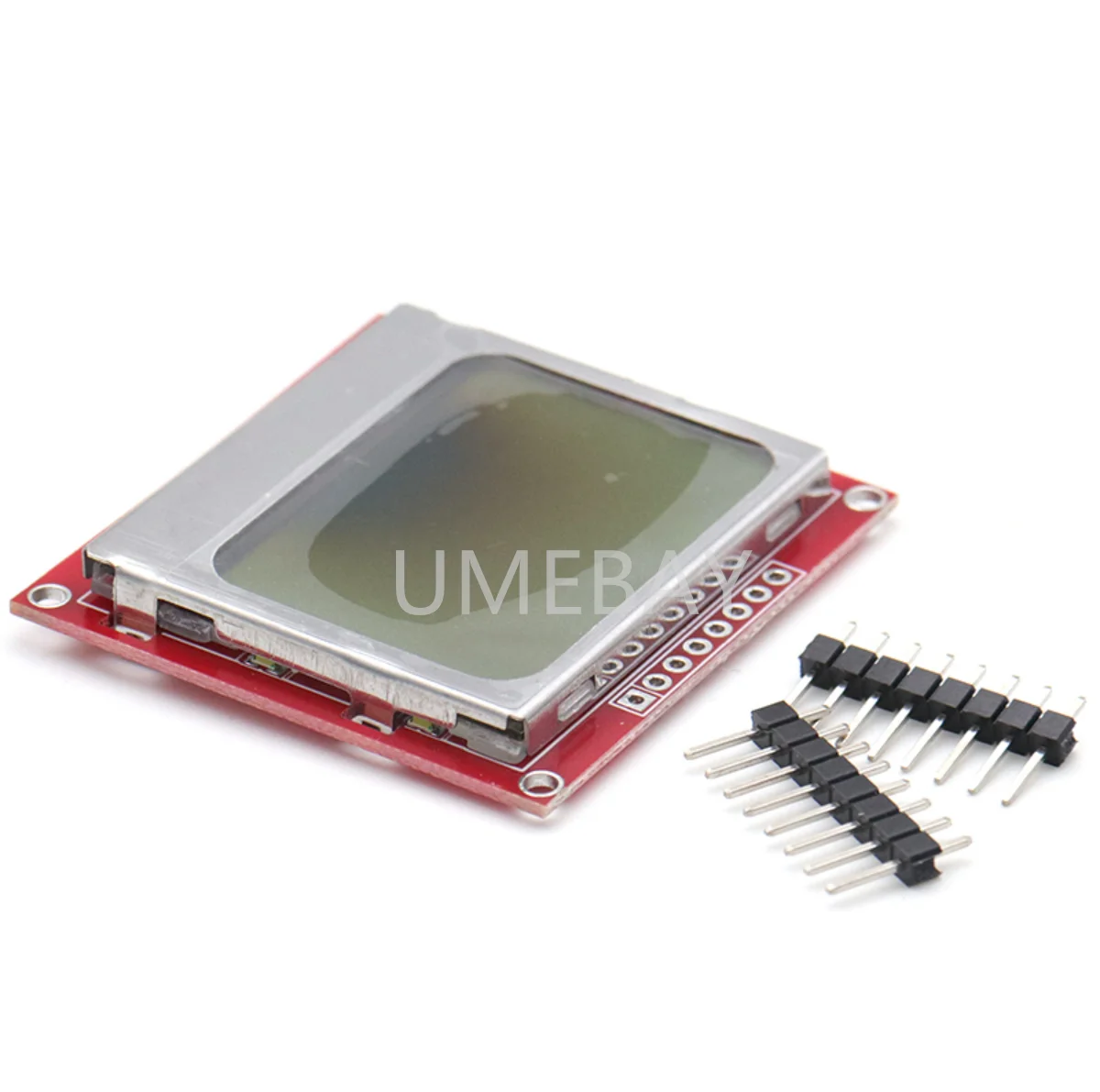 5PCS    Nokia 5110 LCD Red Screen LCD Module Red PCB