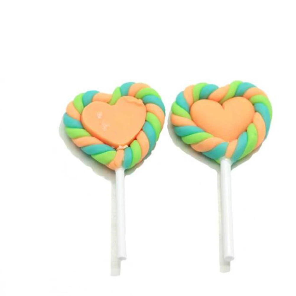 10 PCS Simulated Marshmallow Simulation Lollipop Decoration Crafts Photo Props