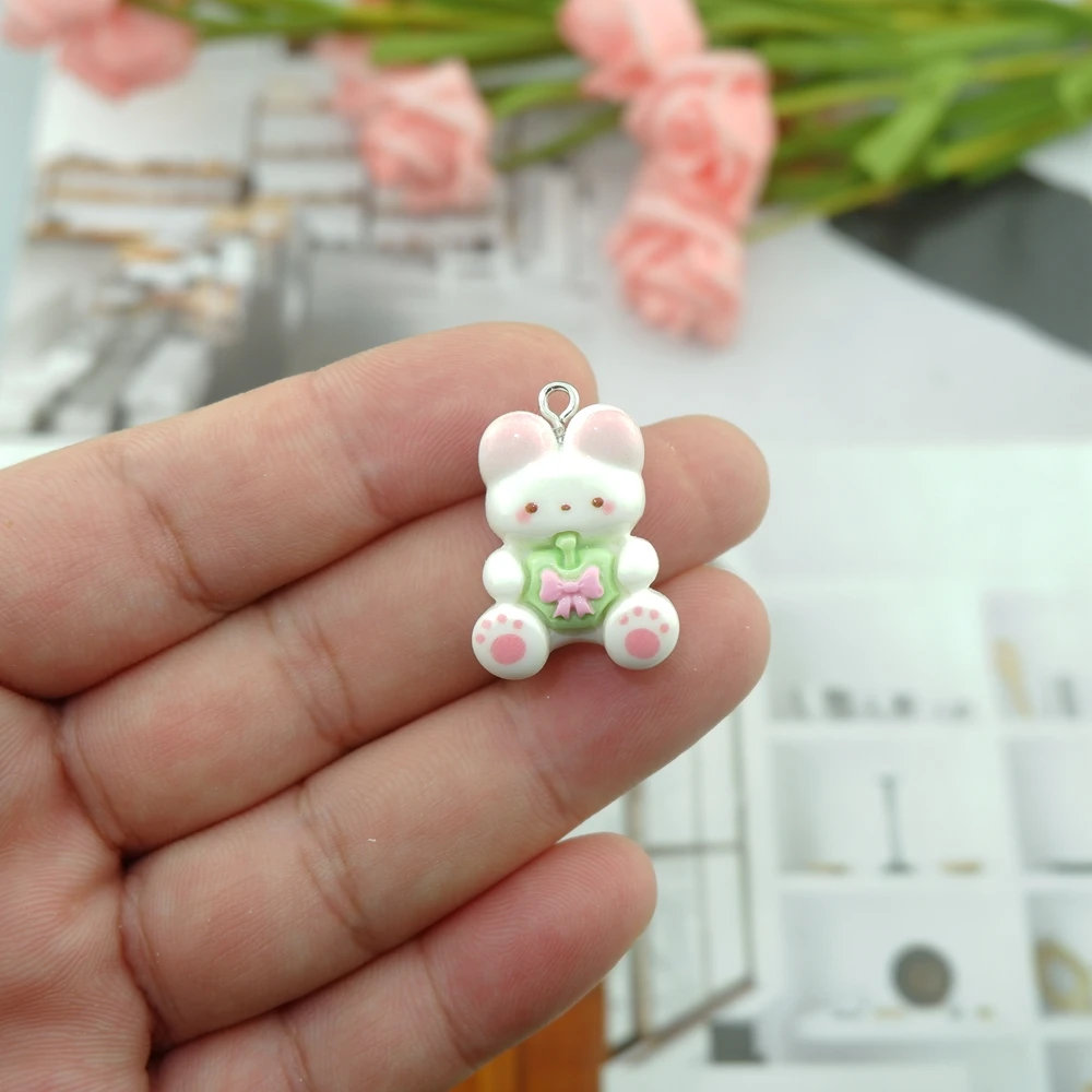 لطيف الدب زهرة السحر لصنع المجوهرات ، DIY بها بنفسك القرط ، سوار ، قلادة الملحقات ، والنتائج ، بالجملة السائبة