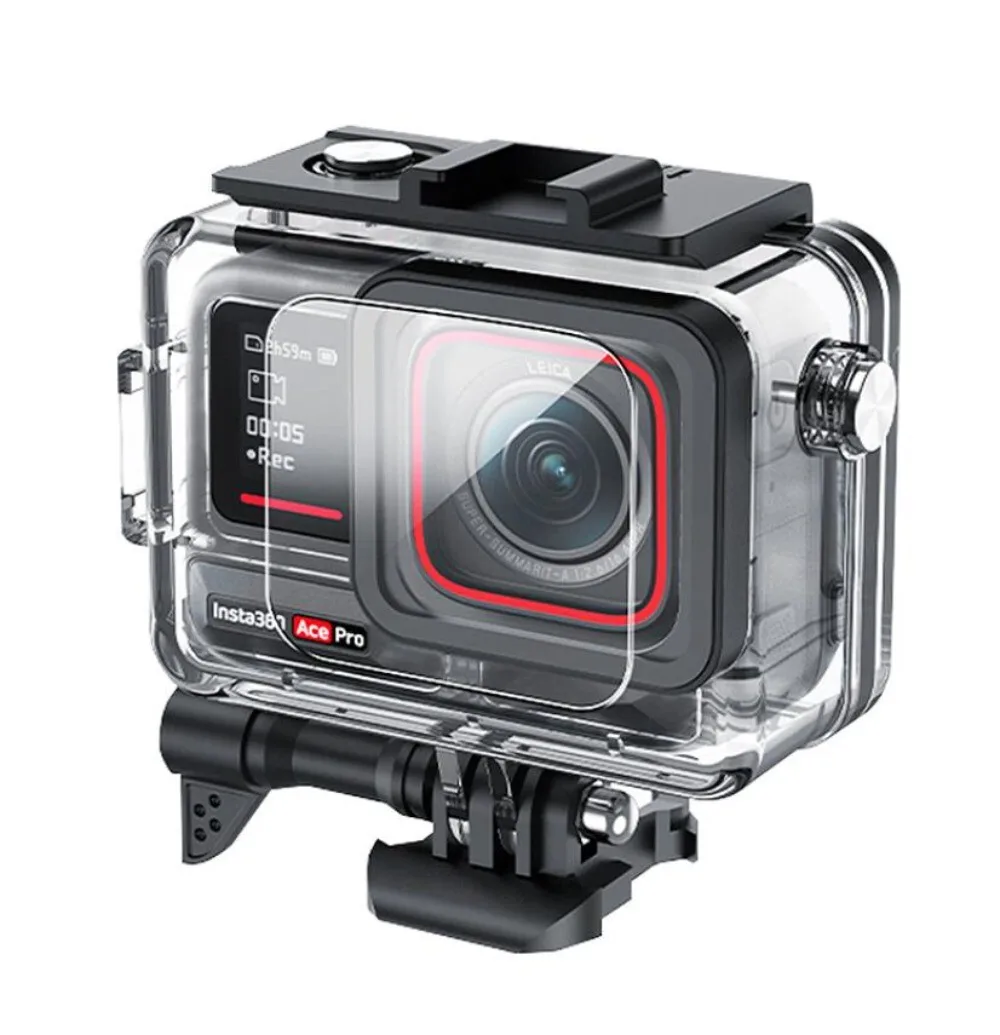 

60M Underwater Waterproof Protective Mount Case Cover for Insta360 Ace Pro