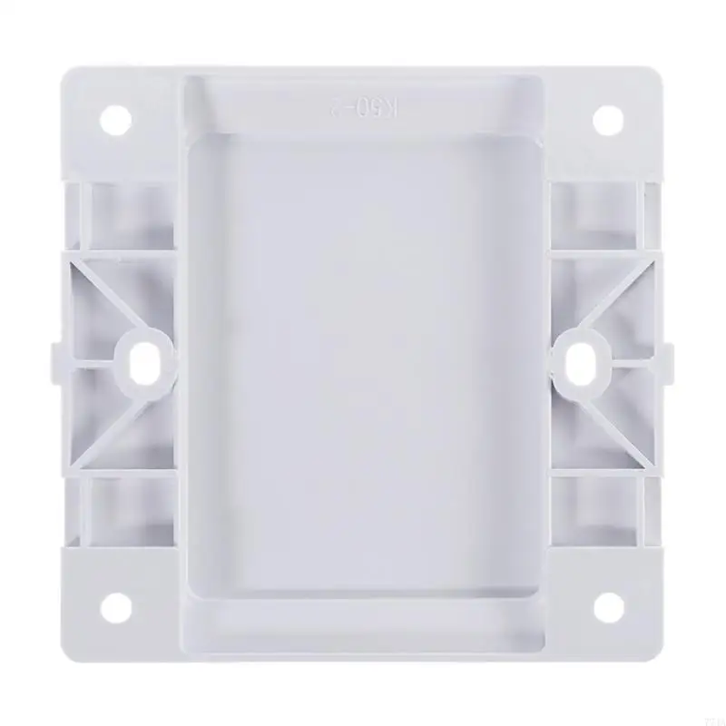 77JA Điện Tường Công Tắc Ổ Cắm Trống Bìa Bảng Viết Bảng Trắng ABS Ổ Cắm Tấm Viền