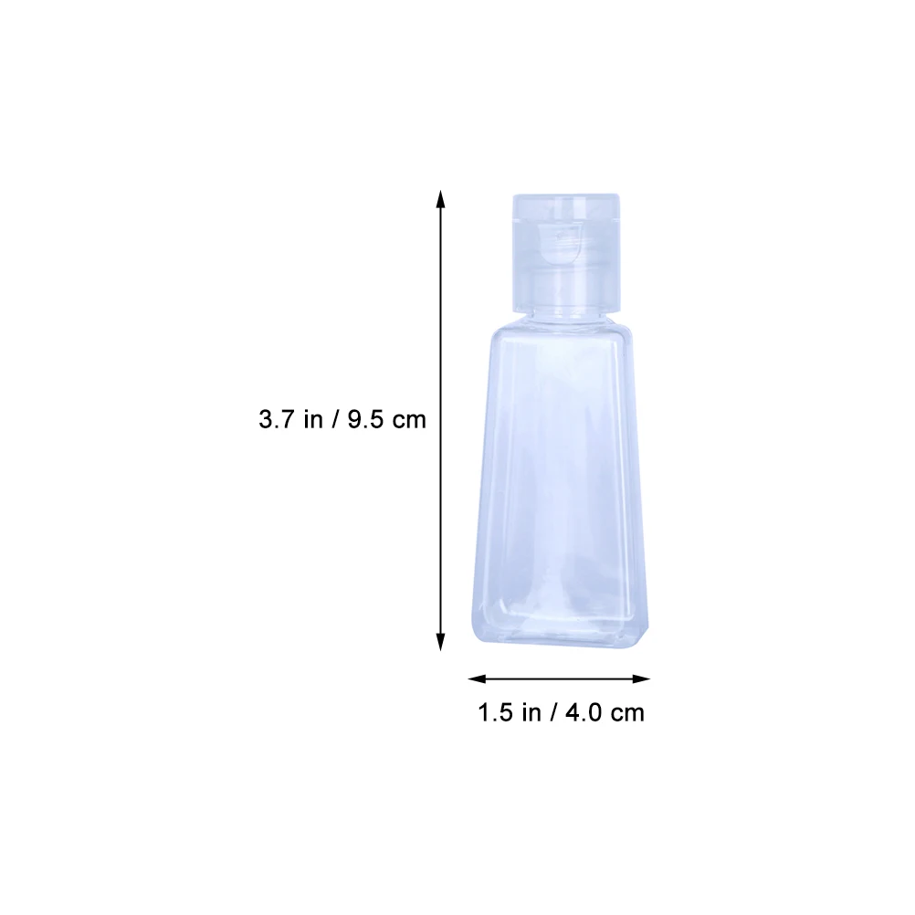 

40pcs Travel Bottles 60ml Reusable Empty Containers for Lotion Shampoo Body Wash Portable Small Liquid Refillable Toiletries
