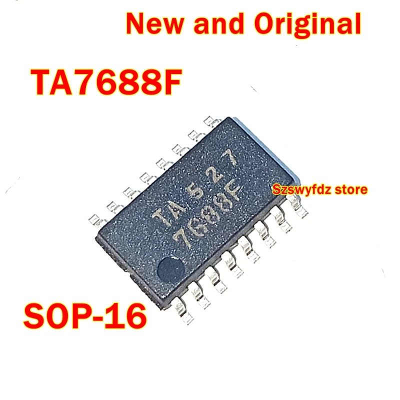 2pcs  to 50pcs TA7688F 7688F SOP-16 New and Original  STEREO HEADPHONE AMPLIFIER (3V USE)