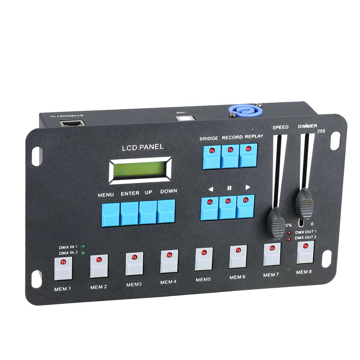 Canghe Stage Player Console 1024 Channels DMX In/out Wireless Wifi DMX Artnet Controller
