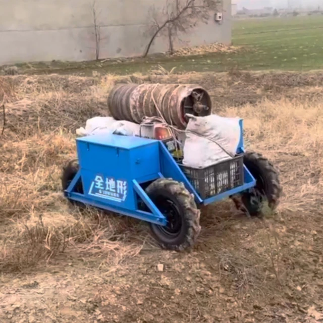 Pojazd transportowy wspinaczkowy terenowy zdalne sterowanie pojazd transportowy sadu