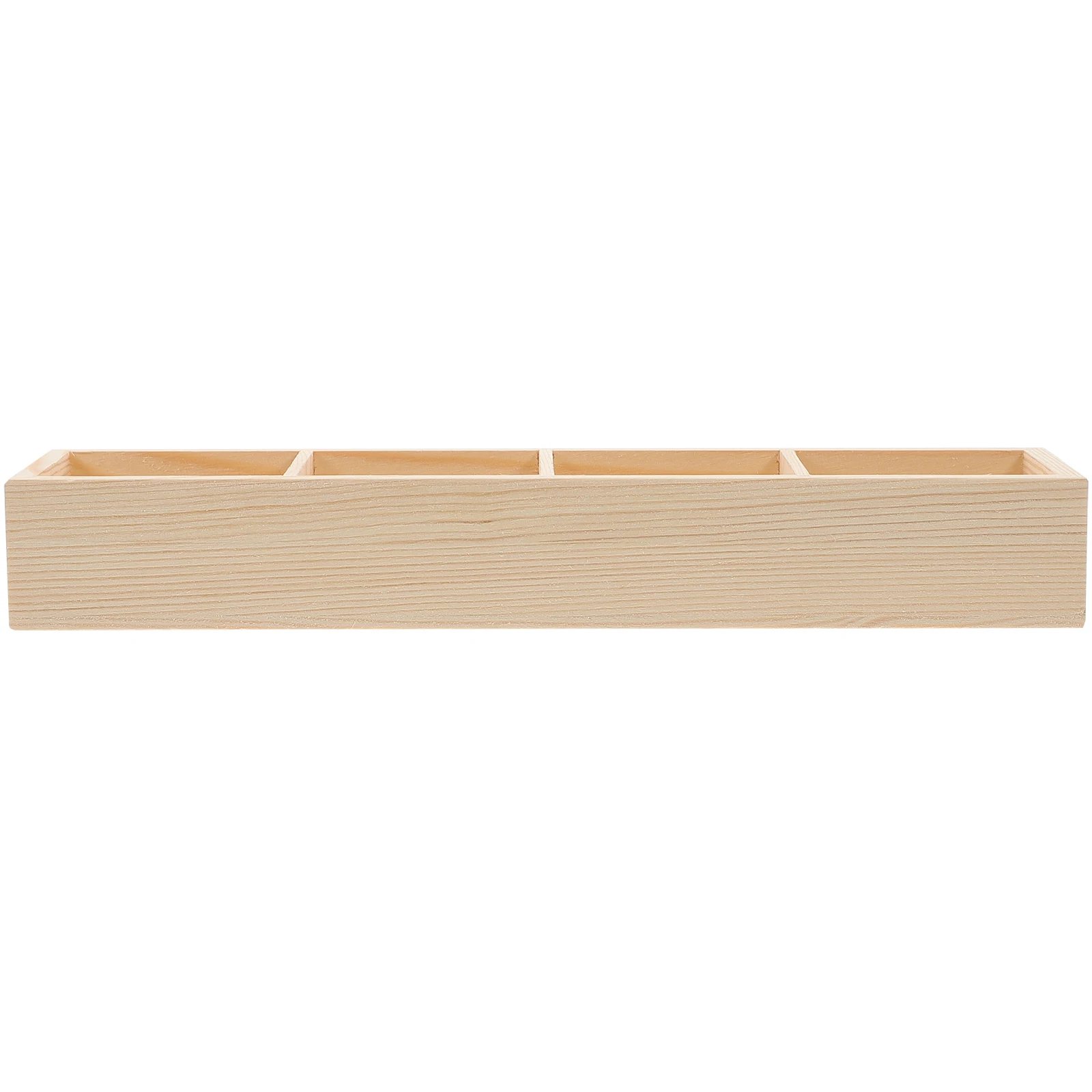 

Multi Compartment Storage Box Tea Container Packet Holder Bag Organizer Coffee Pouches Sugar Teabag Wooden Desktop Tidy Home