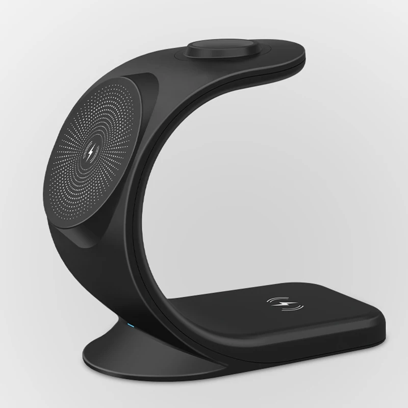 Magnetic 3 in 1 Wireless Charger for iPhone 12 13 14 Pro max 15W Induction Charge Station for Apple Watch Airpods Holder