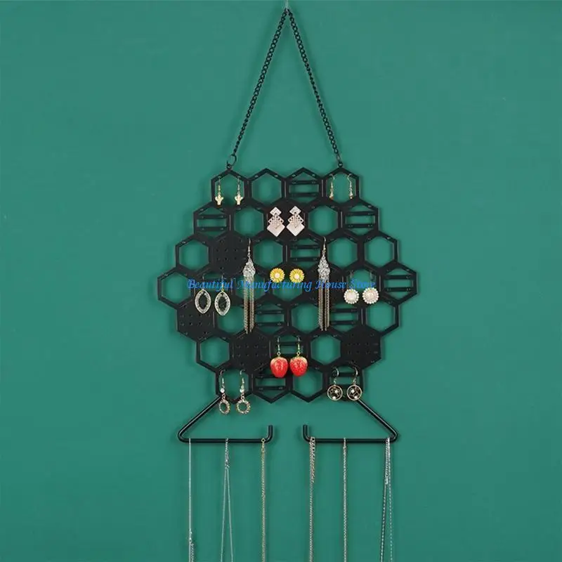 

E56A Earrings Shelf Display Stand Jewelry Stand Necklace Storage Display Stand