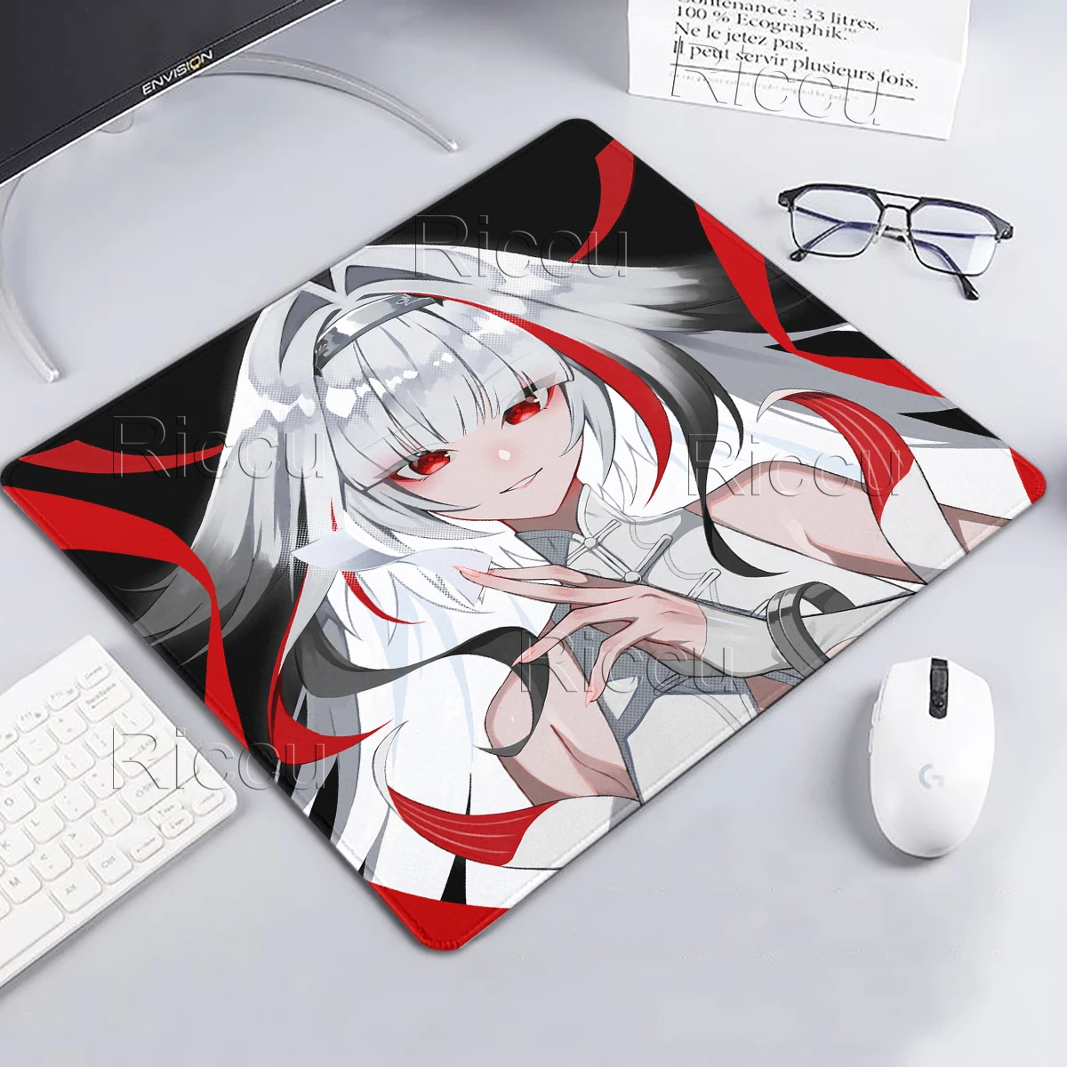 Ye Shunguang Mouse Pad Zenless Zone Zero Anime Girl Mousepad Game Pc Accessories ZZZ Office Keyboard Desk Mat XS E-Sports Mats