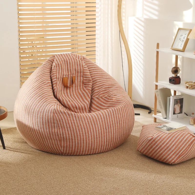 

Lazy sofa bean bag tatami reclining sleeping bedroom balcony cushion stool simple single sofa recliner home