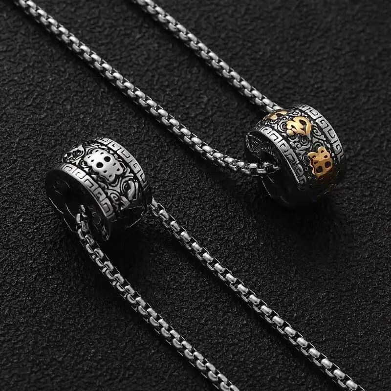 Free Shipping Mens Womens Tibetan Buddhist Lucky Protection Amulet Pendant Necklace Chains Jewelry Accessories