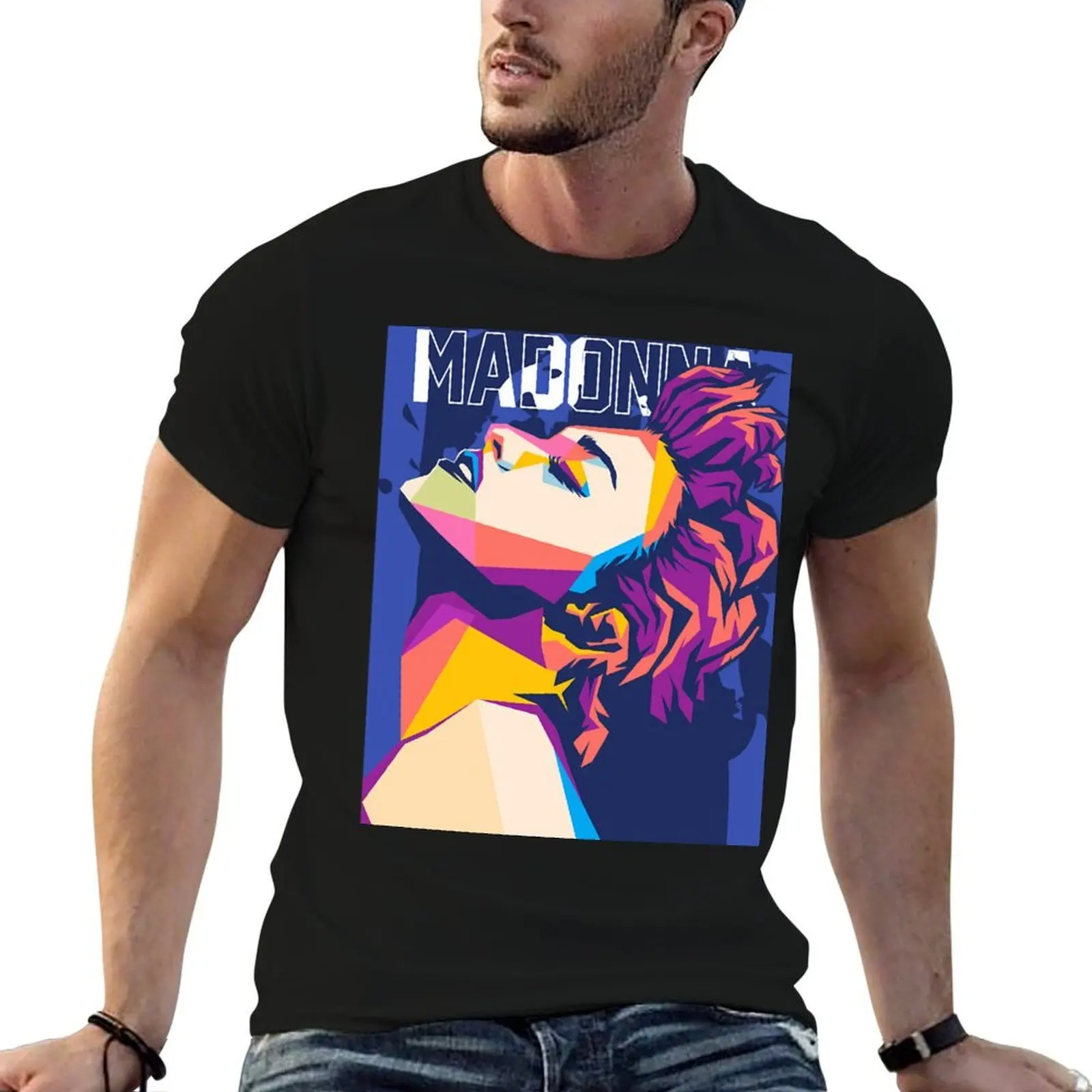 

Pop Singer Albums Logo Vintage Classic Music T-Shirt t shirt man plain funny t shirts dark humor cotton t shirt man T-shirt