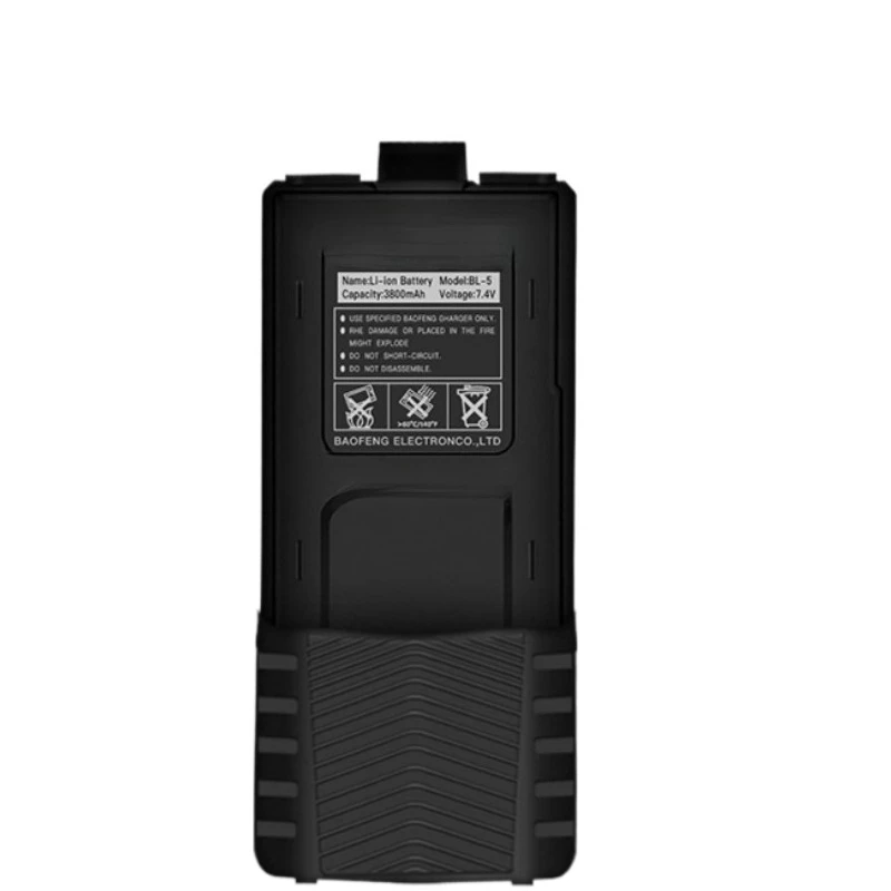 High Quality New BL-5 Walkie Talkie Battery 7.4V 3800mAh for BaoFeng UV5R 5RA 5RE