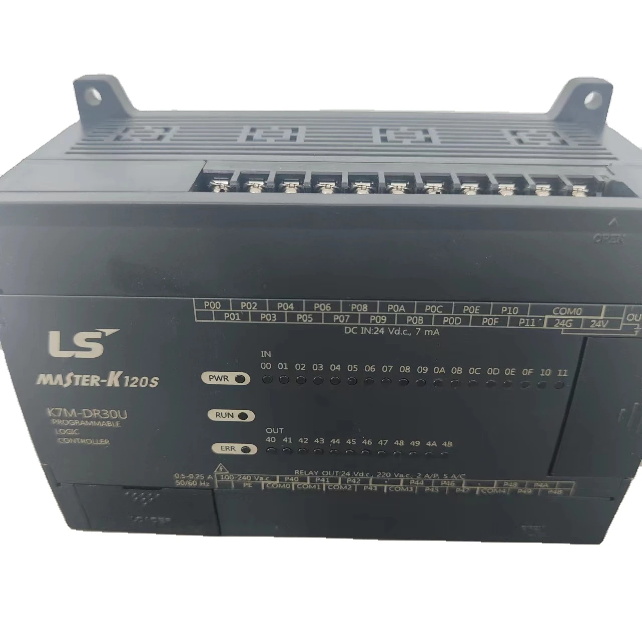 Original Authentic PLC 24V Korea LS Programmable Logic Controller 18-point Input/12-point Output LS PLC K7M-DR30U