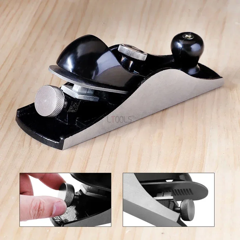 Carpenter Precision Smoothing Wood Plane Mini Metal Handheld Planer Trimming Flat Bottom Edge pialla a mano fai da te Edge Corner Plane