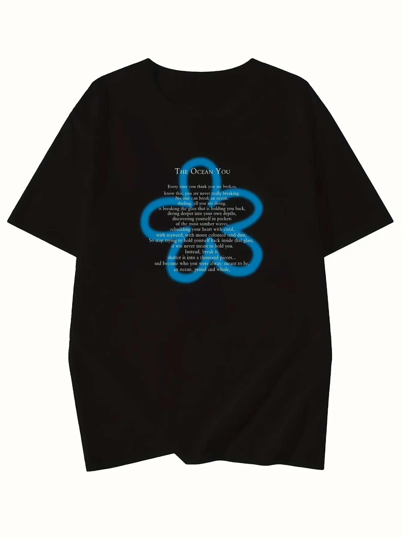 Y2K ブラック オーバーサイズ レタープリント Tシャツ レディース カジュアル ルーズフィット グラフィックTシャツ スイートスパイシースタイル サマーストリートウェアトップ