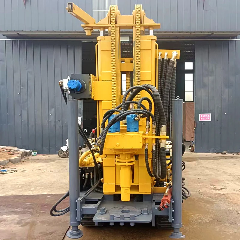 تخصيص RLD-160 HQ NQ BQ PQ آلة الحفر الزاحفة Geotechnical الماس جهاز الحفر الهوائي لآبار المياه