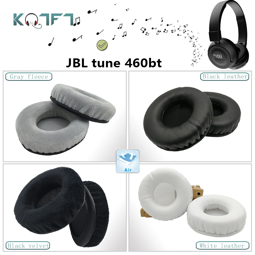 

KQTFT flannel 1 Pair of Replacement Ear Pads for JBL tune 460bt Headset EarPads Earmuff Cover Cushion Cups