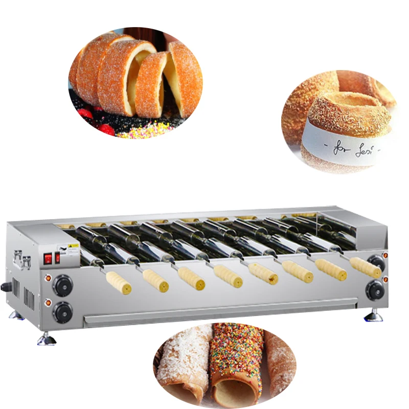 Electric Chimney Cake Oven/donut Cone Machine to Makes for Snack Equipment