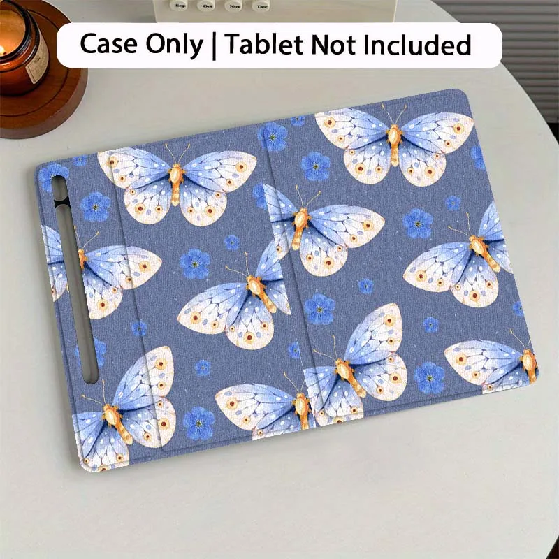 

Fashion Butterfly Design Tablet Case For Samsung Galaxy Tab S7 S8 S9 S10 FE Plus 12.4 13.1 Inch