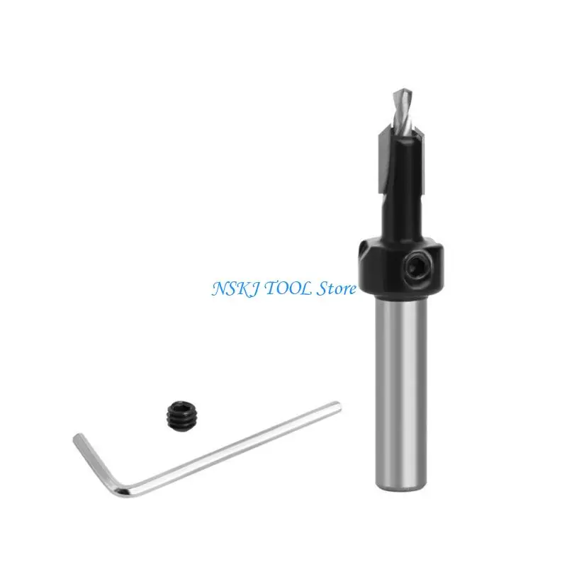 

L8RC High Speed Steel Drill Bit Hole Cutter for Woodworking Screws Plastic