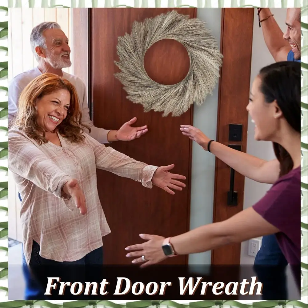 Professional Tool 24Inch Fall Wreath Farmhouse Wreath With 11Inch Inner Ring For Christmas Decor (Warm Brown)
