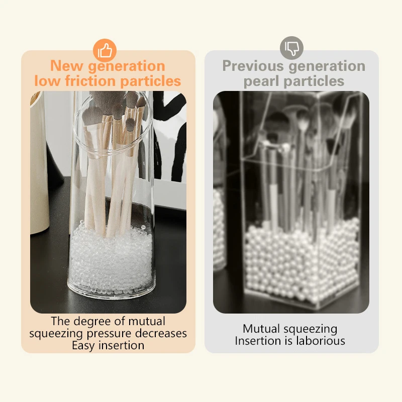 화장품 보관함 메이크업 브러쉬 보관 튜브, 립스틱 아이 섀도우 드레싱 테이블 테이블, 눈썹 브러쉬 보관