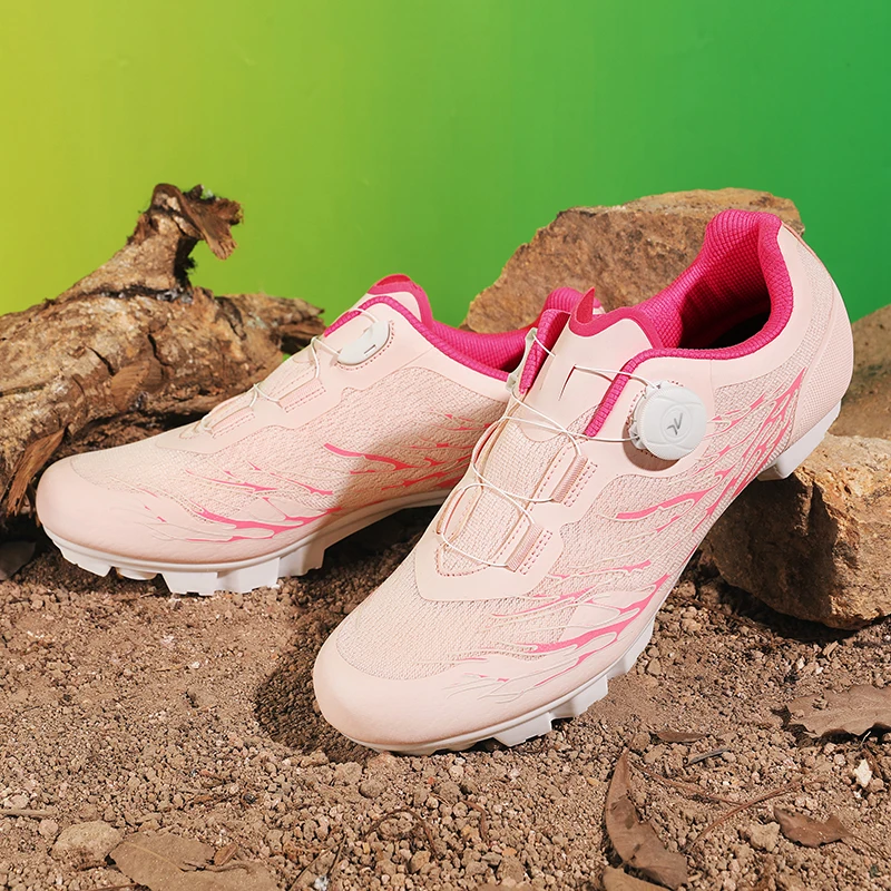 Bicycle professional riding shoe unisex four seasons comfort breathable anti slip wear resistant mountainous region cycling shoe